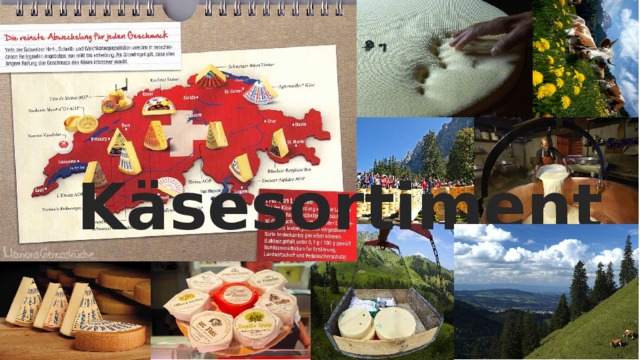 Käsesortiment 