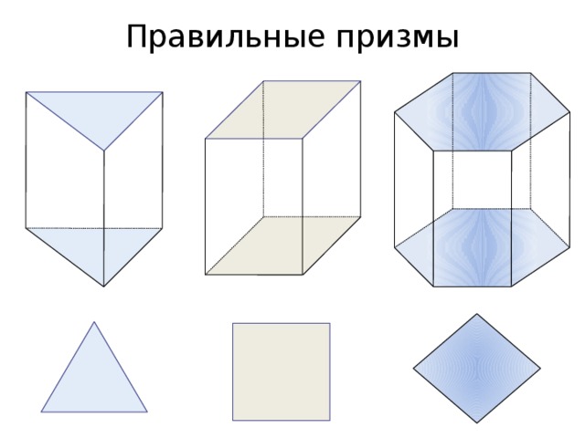 Призма 10 класс презентация