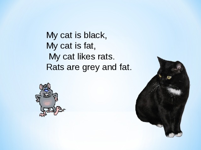 It s my cat. Стих my Cat is Black. My Cat стих. Стихотворение my Cat is Black. Стихотворение fat Cat.