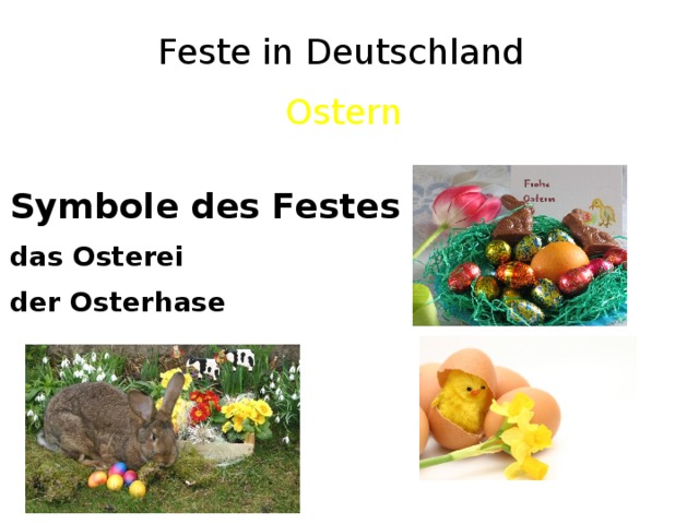 Ostern in deutschland презентация