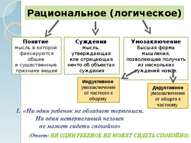 Презентация на тему суждения и умозаключения