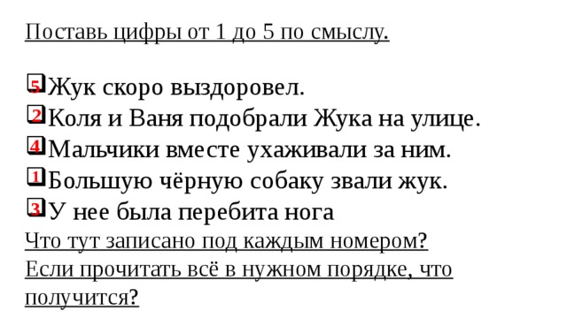 Большую черную собаку звали жук план текста