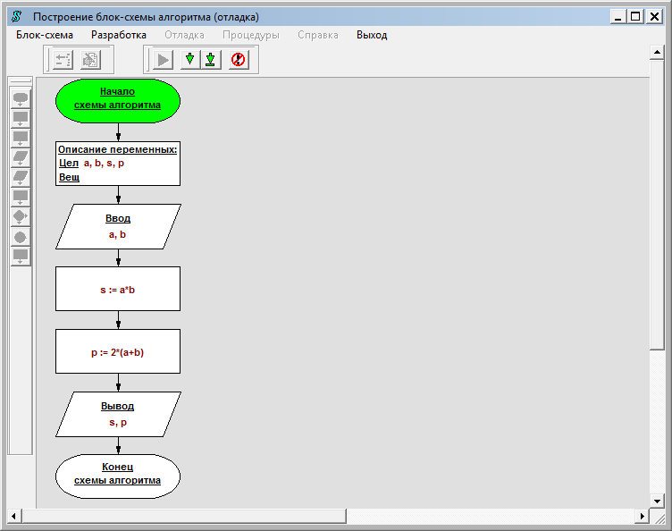 Program4oyu блок схема