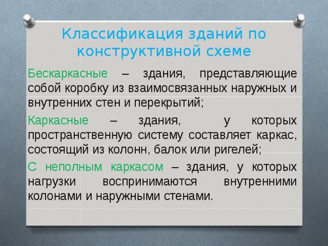 Классификация сооружений презентация