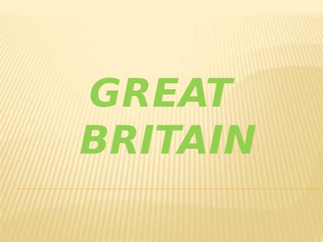 GREAT BRITAIN 