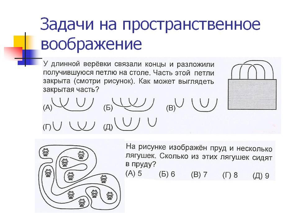 Развитие воображения презентация