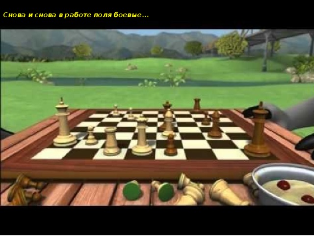 Смешарики шахматы. Бернард шахматы.