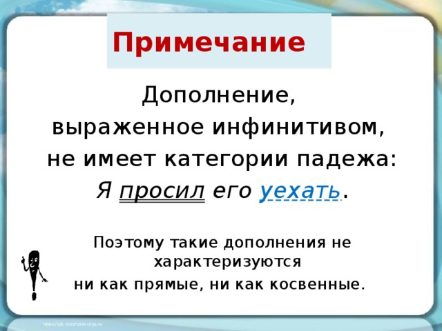 Дополнение урок 5 класс презентация