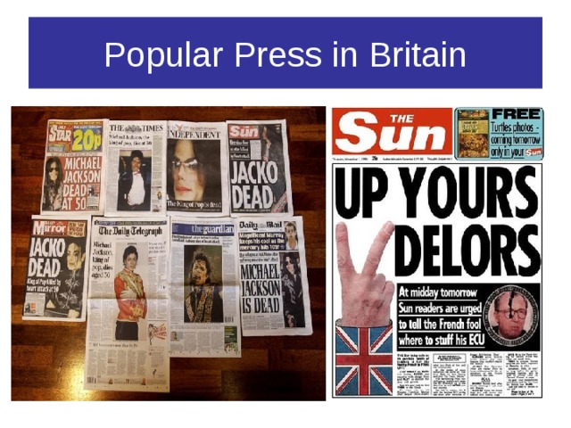 Popular Press in Britain 