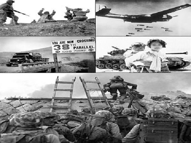 1950-1953 гг. война в Корее 1948 г Корея разделилась на Северную и Южную. Северная Корея – КНДР Южная Корея – республика Корея 