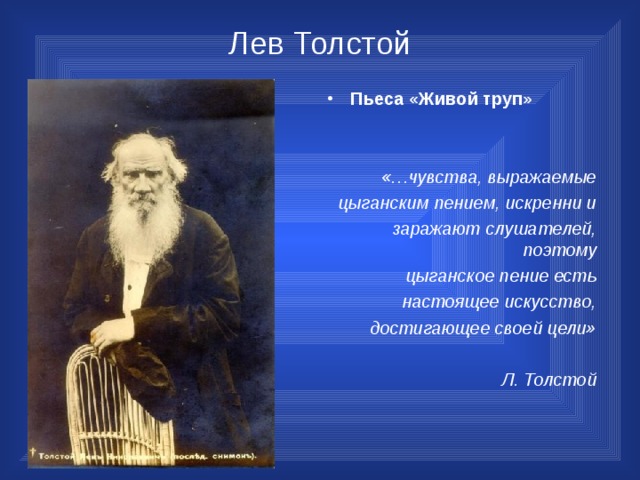 Толстой цель. Лев толстой 