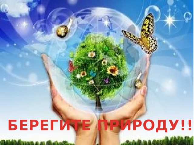 БЕРЕГИТЕ ПРИРОДУ!!! 