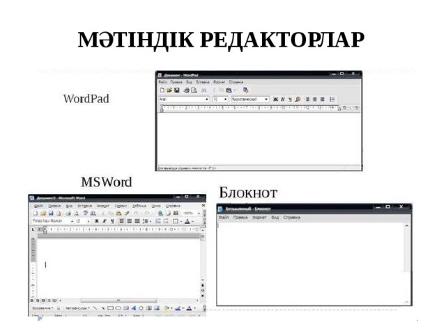 Word мәтіндік редакторы қмж