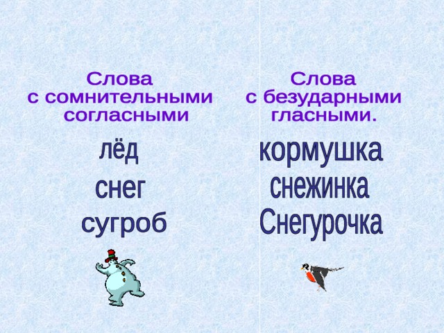 Снег корень