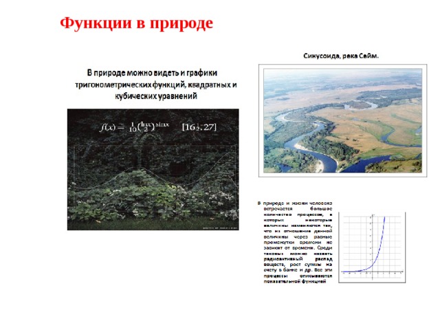 Тригонометрия в окружающем мире и жизни человека презентация