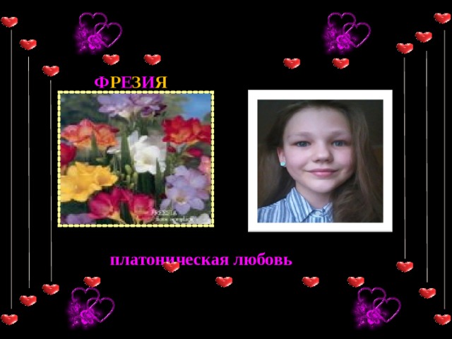 Ф Р Е З И Я платоническая любовь  