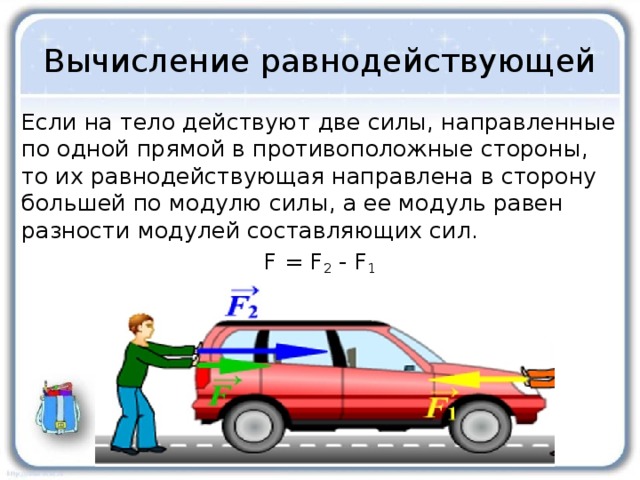 На тело по одной прямой действуют две. Задачи по физике 7 класс сложение сил. На тело действуют две силы в противоположные стороны. Как найти результирующую силу если на тело действуют несколько сил. Если на тело действуют две силы направленные противоположное.