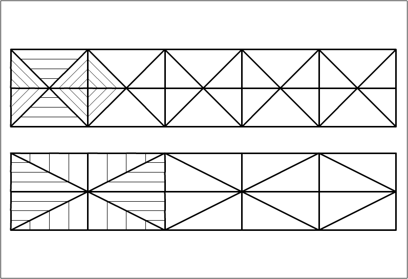 Узор построенный. Треугольный орнамент в полосе. Узор в полосе из геометрических фигур. Геометрический орнамент по рисунку. Орнамент в полосе черчение.
