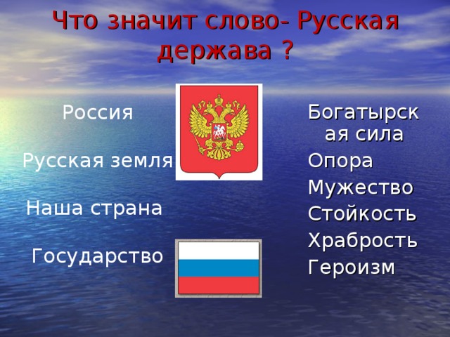 Россия здоровая держава презентация 2 класс