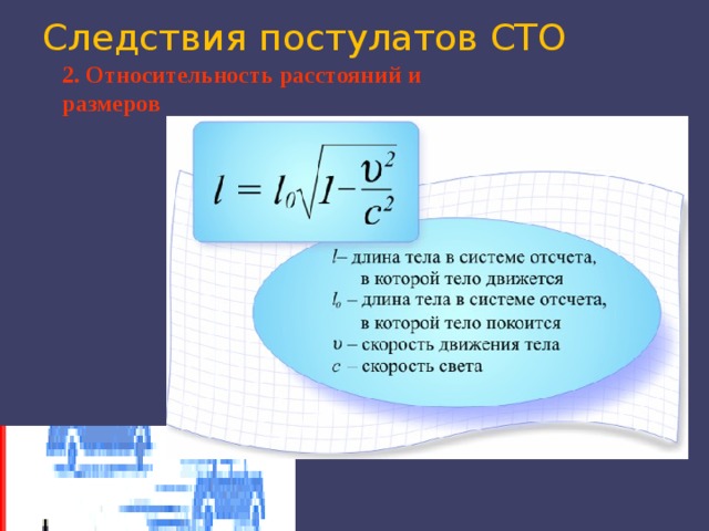 Инвариантность модуля скорости света в вакууме постулаты эйнштейна презентация