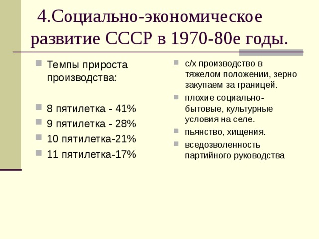 Пятилетка 1966 1970