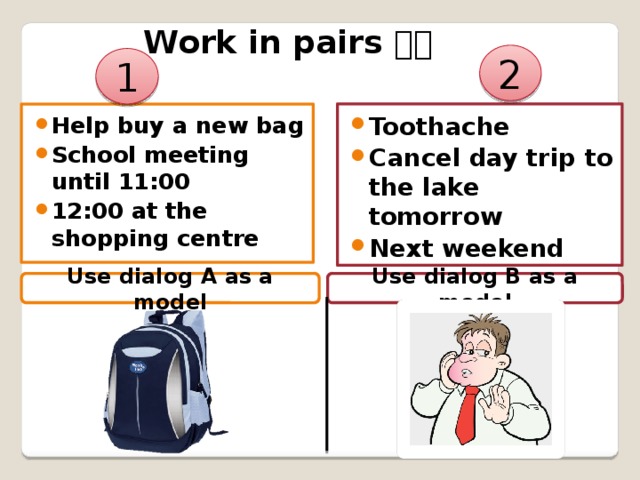 Work in pairs