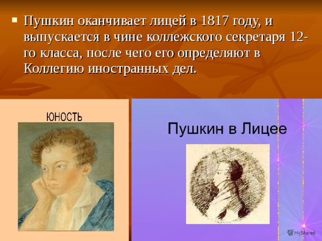 Когда пушкин закончил лицей. Пушкин оканчивает лицей. Пушкин закончил лицей. Пушкин в чине коллежского секретаря. Пушкин окончил лицей в чине.