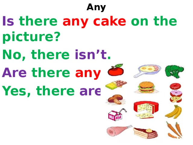 Yes there is no there isn t. Are there any. There is there are any. There is some there isn't any. Are there any краткий ответ на вопрос.