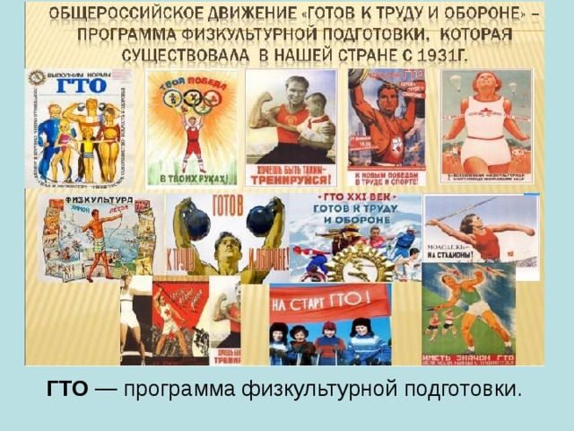 Проект готов к труду и обороне