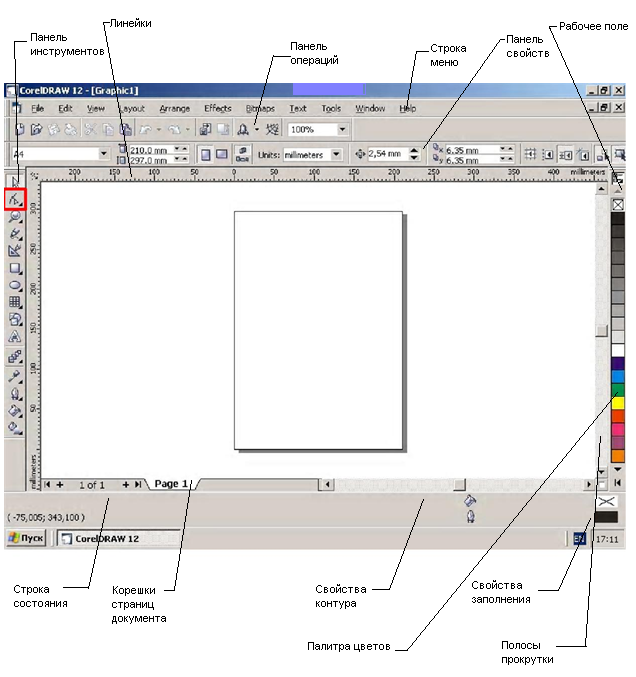 Редактор панелей. Интерфейс графического редактора coreldraw. Панель инструментов редактора coreldraw. Интерфейс векторного графического редактора coreldraw. Интерфейс программы корел дроу.