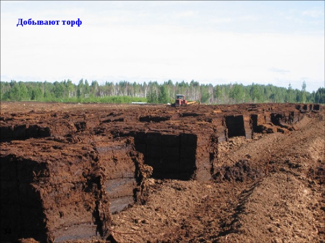 Добывают торф 34 