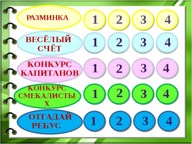Веселый счет 1 класс презентация