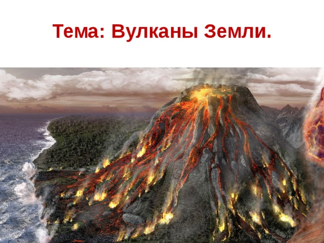Тема: Вулканы Земли. Что такое вулкан? 