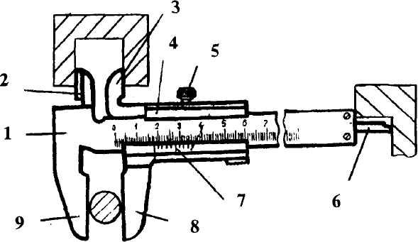 Штангенциркуль шц 2 схема