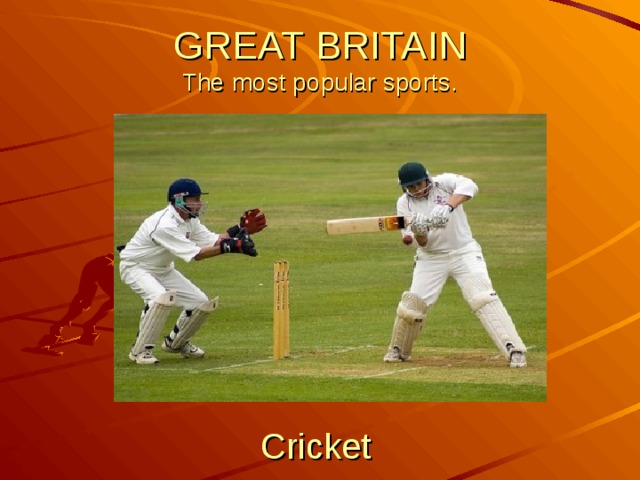 Sports in great Britain.