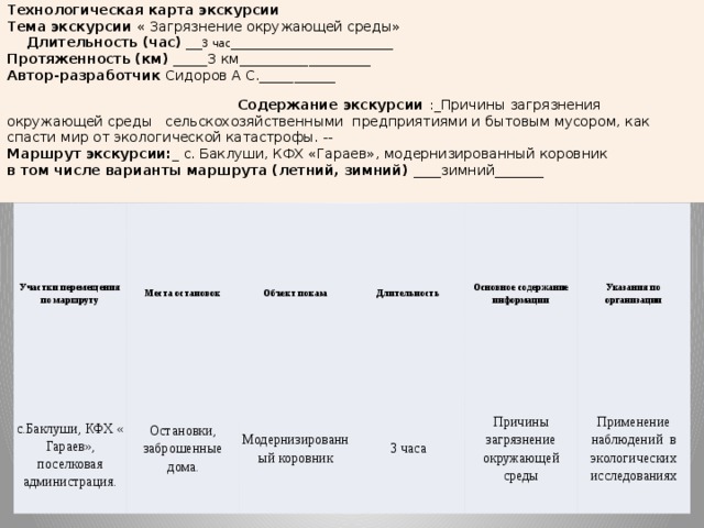 Технологическая карта экскурсии. Технологическая карта экскурсии пример. Технологическая карта экскурсии образец. Тех карта экскурсии.