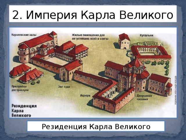 2. Империя Карла Великого Резиденция Карла Великого 