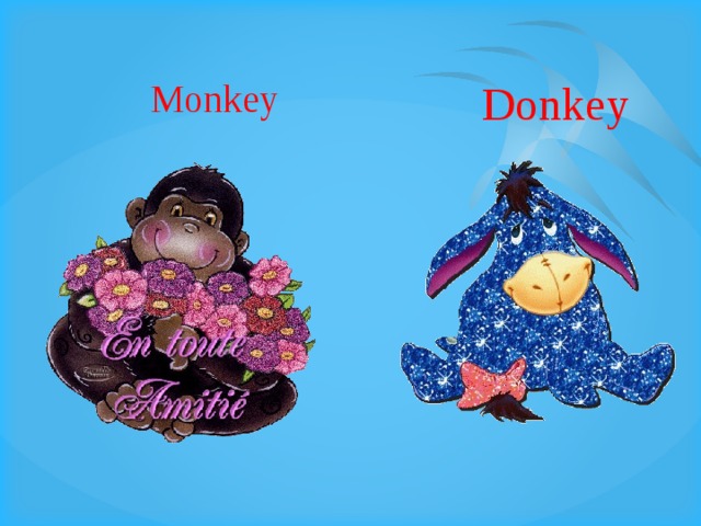 Monkey   Donkey   