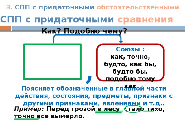 Средства связи придаточных