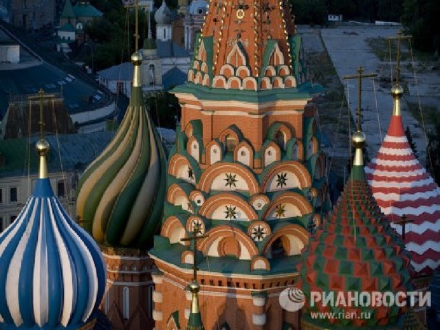 Московские купола красная площадь