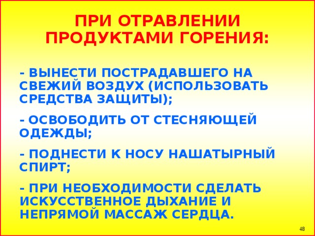 Карта вызова смп отравление продуктами горения