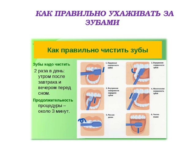 Как ухаживать за зубами