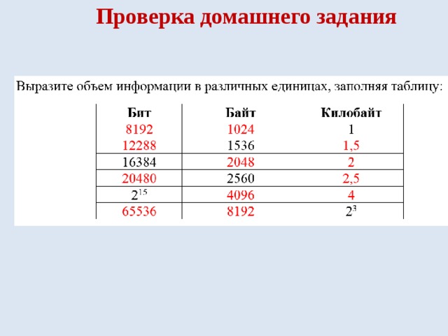 Выразите количество информации в различных единицах. Объем информации в различных единицах. Выразите информации в различных единицах. Выразите объем информации в различных единицах. Выразите объем информации в различных единицах заполняя.