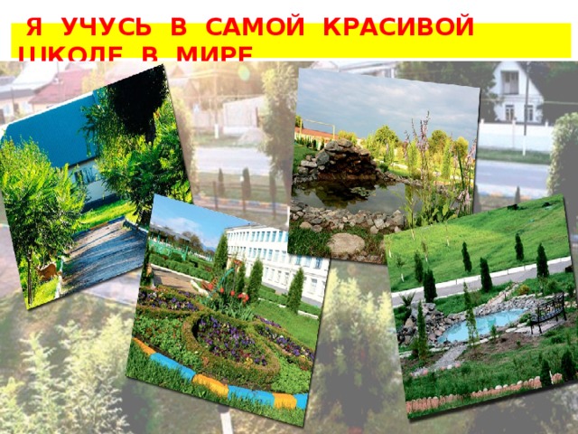  Я УЧУСЬ В САМОЙ КРАСИВОЙ ШКОЛЕ В МИРЕ 