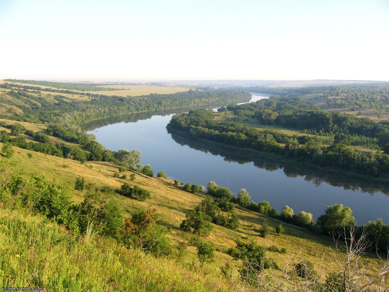 Река Северский Донец Белгородской области