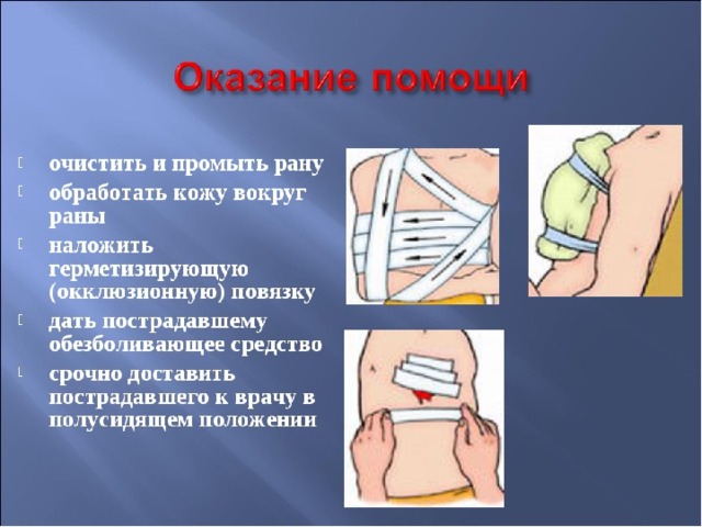 Туалет чистой раны