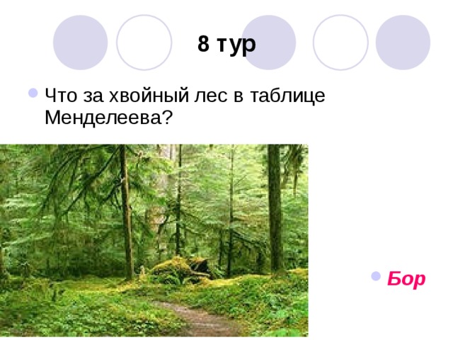 8 тур Бор 