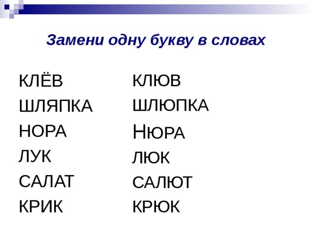 Карточка анаграмм. Слова отличающиеся одной буквой. Изменить одну букву в слове. Замени одну букву и получи новое слово. Замени одну букву в слове.