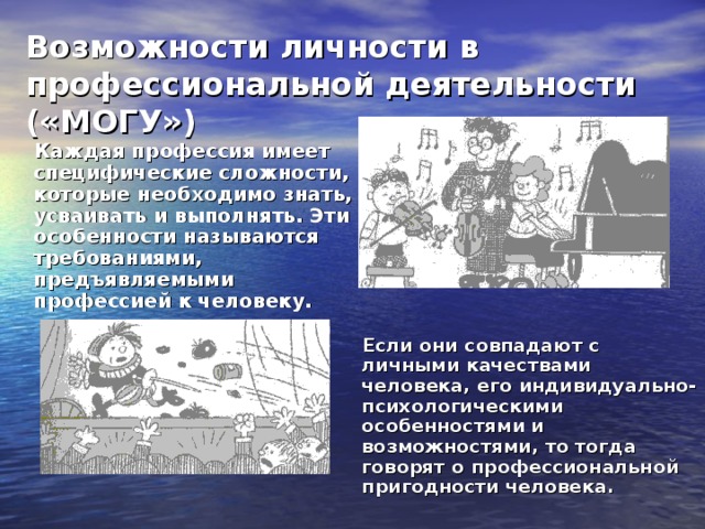 Профессиональная деятельность человека проект