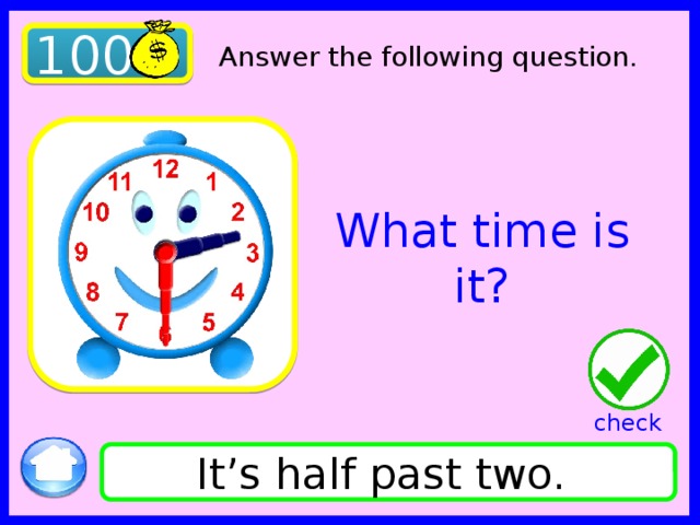 What time is it презентация 3 класс